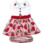 Load image into Gallery viewer, Strawberry dress w/ leash
