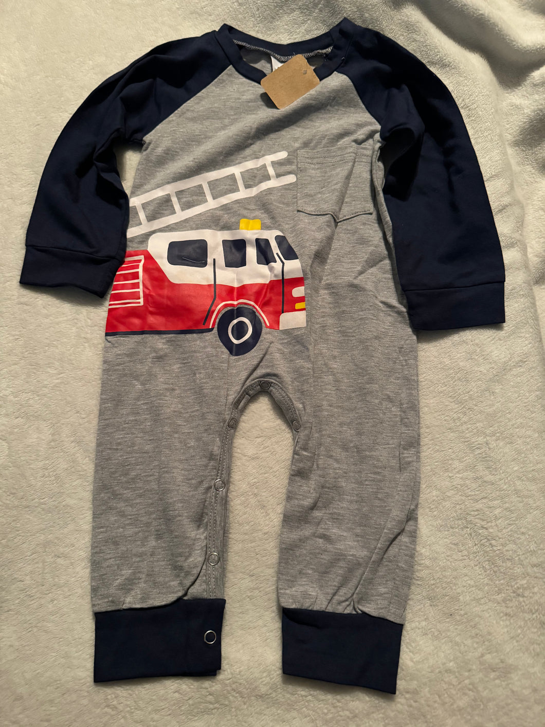 Fire Engine Onsie